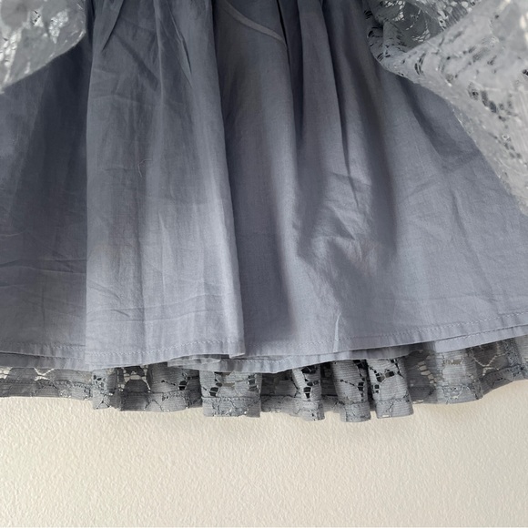 Colors of Benetton Lace Sequin Mini Skirt Size M - Picture 7 of 11